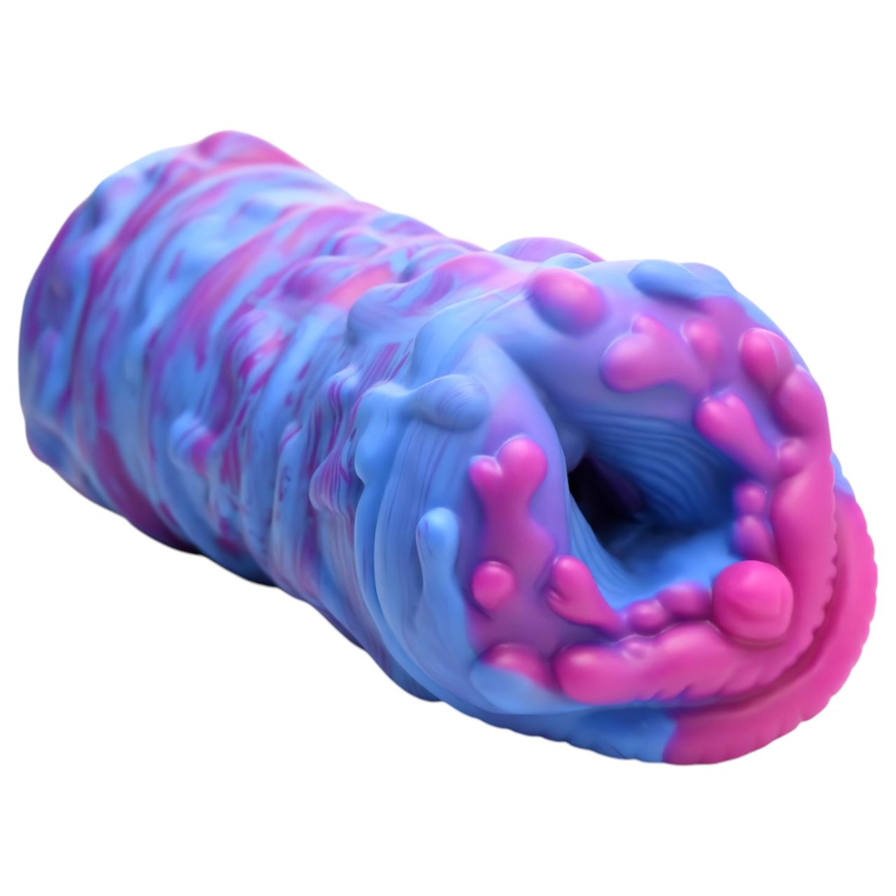 Creature Cocks Cyclone - szilikon alien műpunci maszturbátor (lila-pink)