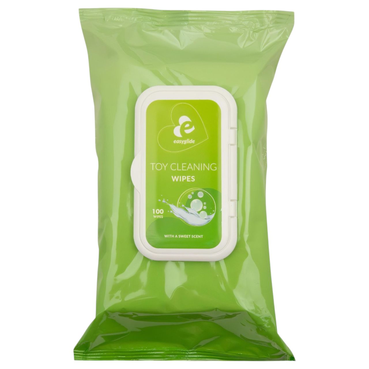 EasyGlide - szexjáték tisztító nedves törlőkendő (100 db)