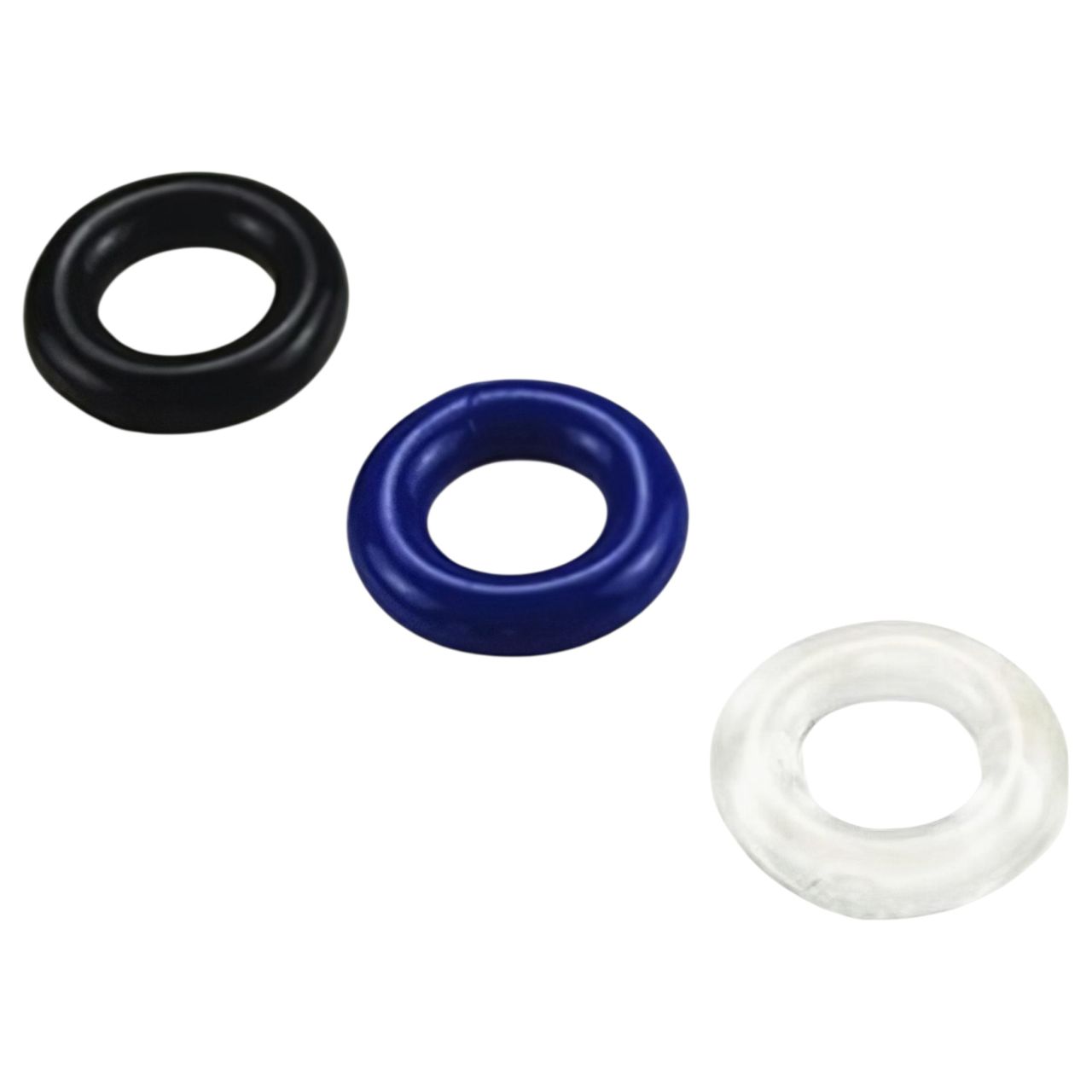 Pulselock Cirkl - TPE péniszgyűrű szett, 3 db (fekete) Pulselock Cirkl - TPE péniszgyűrű szett, 3 db (fekete)