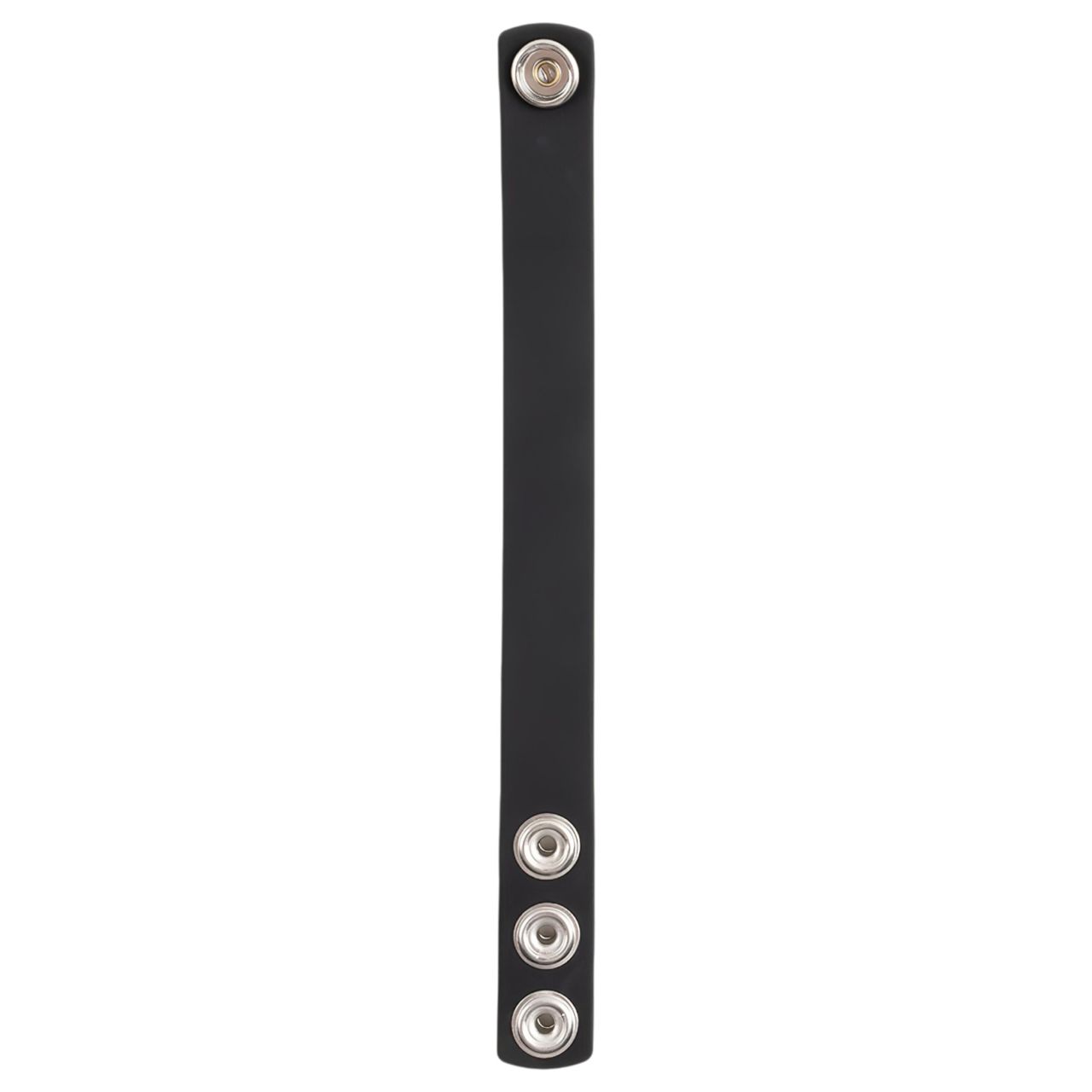 Pulselock Forge - állítható patentos szilikon péniszgyűrű (fekete) - 200mm Pulselock Forge - állítható patentos szilikon péniszgyűrű (fekete) - 200mm