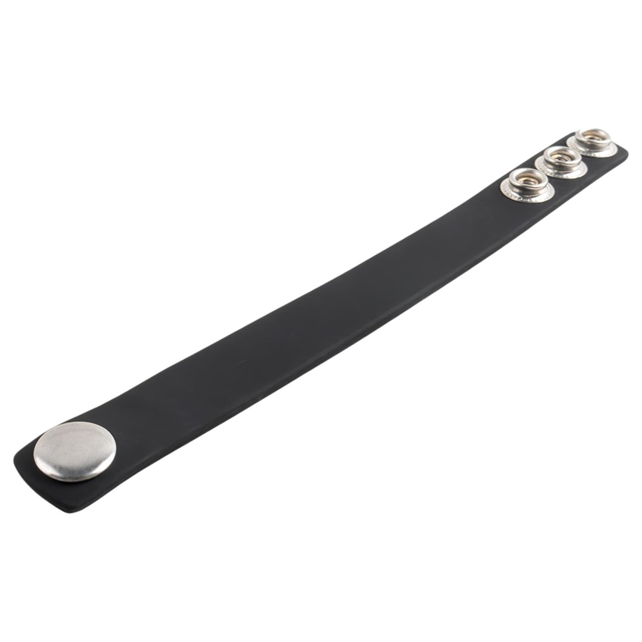 Pulselock Forge - állítható patentos szilikon péniszgyűrű (fekete) - 200mm Pulselock Forge - állítható patentos szilikon péniszgyűrű (fekete) - 200mm
