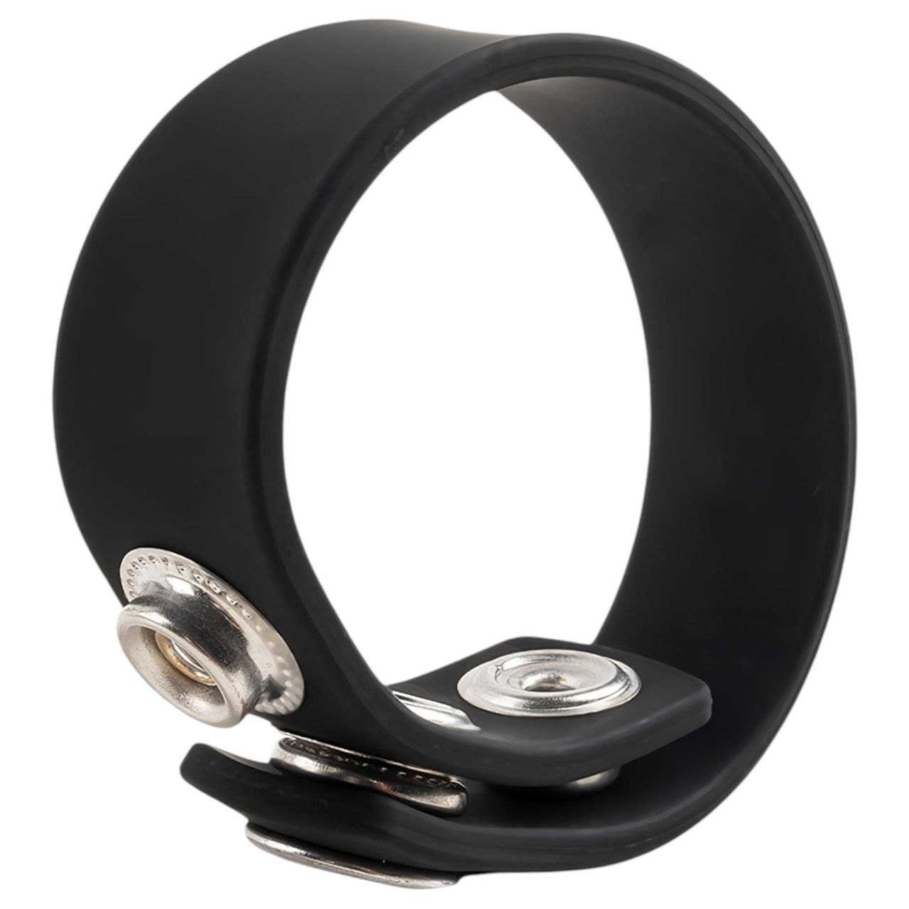 Pulselock Forge - állítható patentos szilikon péniszgyűrű (fekete) - 200mm Pulselock Forge - állítható patentos szilikon péniszgyűrű (fekete) - 200mm