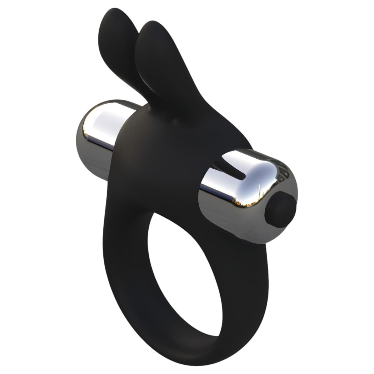 Pulselock Vantr - vibrációs nyuszis péniszgyűrű (fekete) - 30mm Pulselock Vantr - vibrációs nyuszis péniszgyűrű (fekete) - 30mm