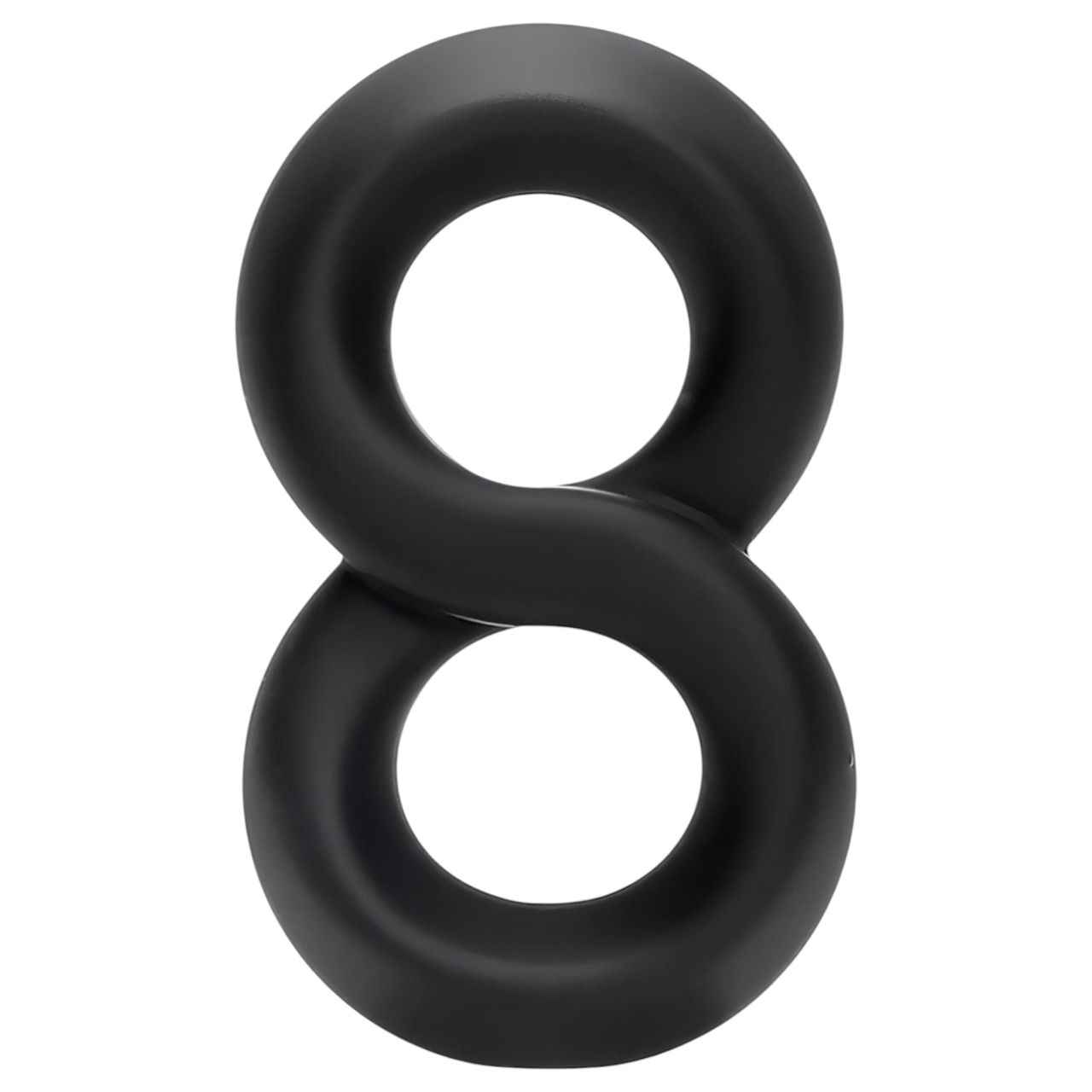 Pulselock Taur - dupla pénisz- és heregyűrű (fekete) - 20mm Pulselock Taur - dupla pénisz- és heregyűrű (fekete) - 20mm
