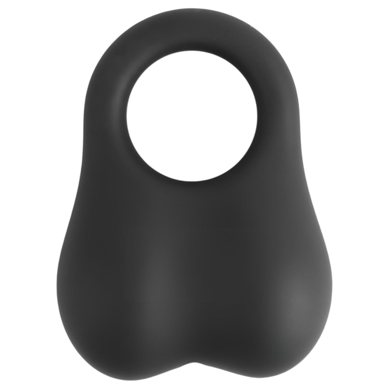 Pulselock Taur - szilikon heregyűrű súlyozott golyókkal (fekete)