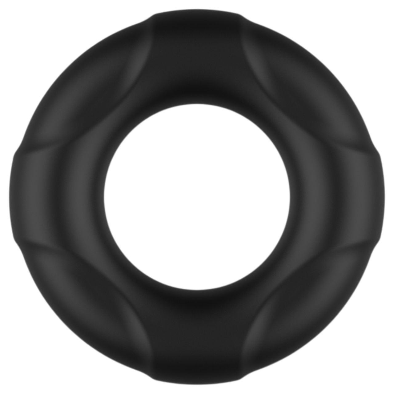 Pulselock Cirkl - szilikon péniszgyűrű (fekete) - 26mm
