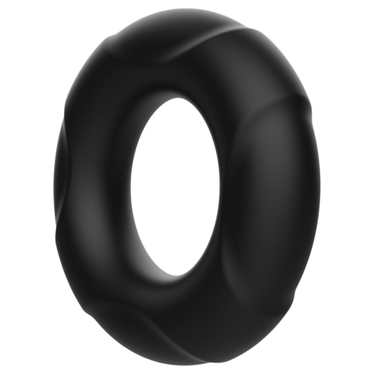 Pulselock Cirkl - szilikon péniszgyűrű (fekete) - 22mm Pulselock Cirkl - szilikon péniszgyűrű (fekete) - 22mm