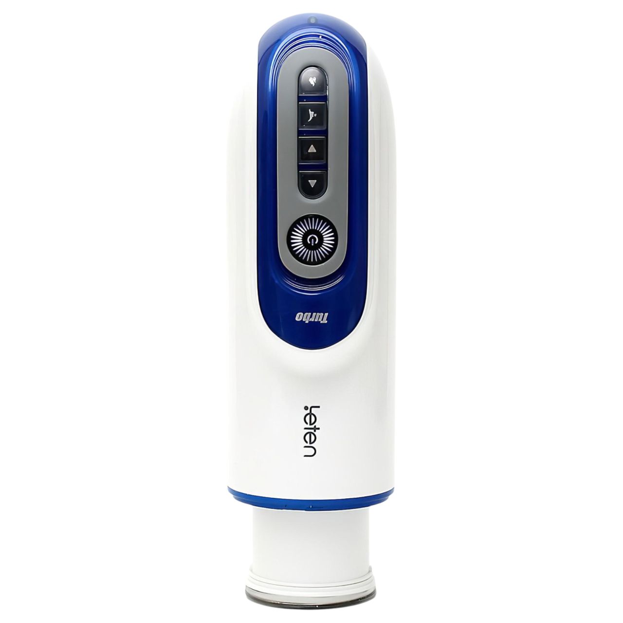 Leten SM390 - nyögő, melegítő maszturbátor férfiaknak (fehér)