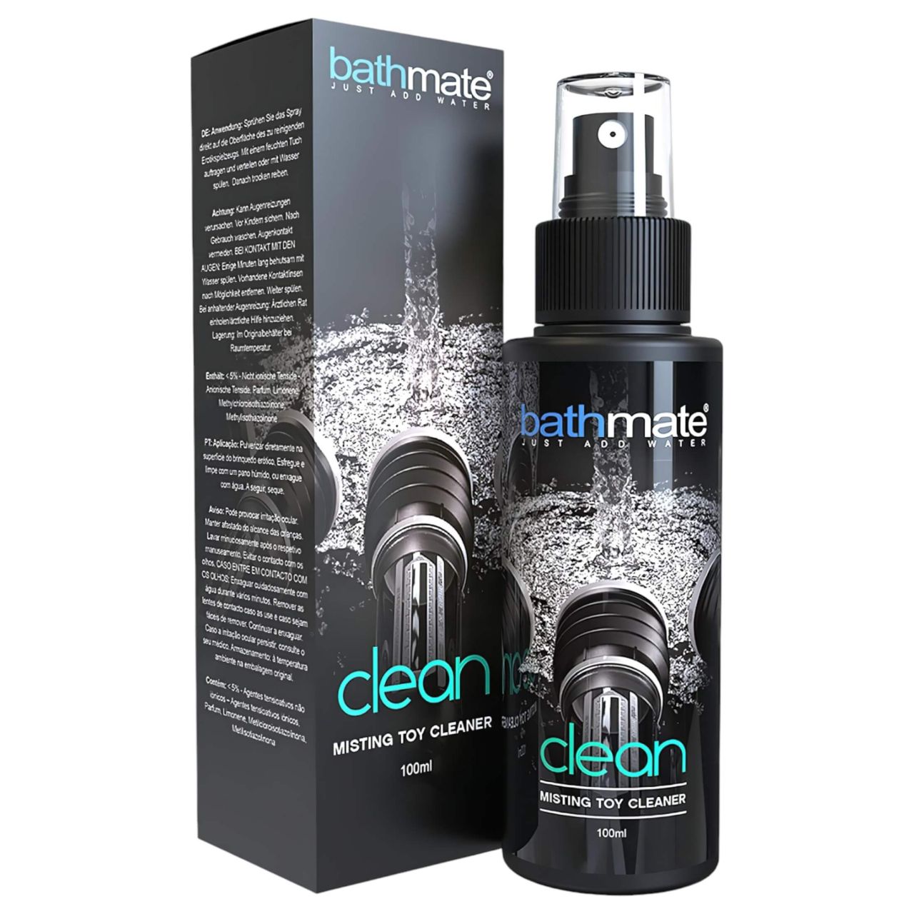 Bathmate - fertőtlenítő tisztító spray szexjátékokhoz (100 ml)