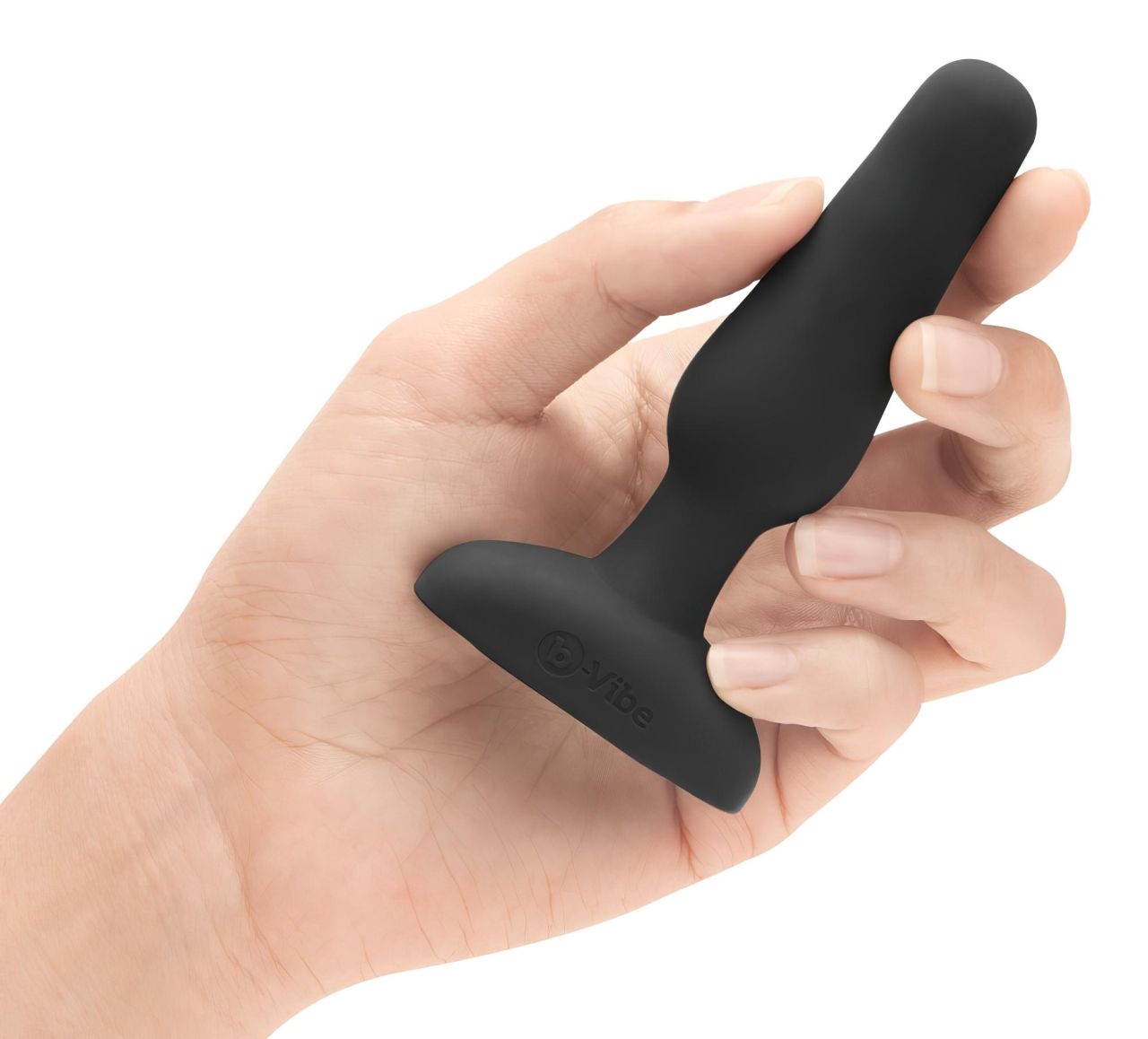 b-Vibe Novice - rádiós anál vibrátor kezdőknek (fekete)