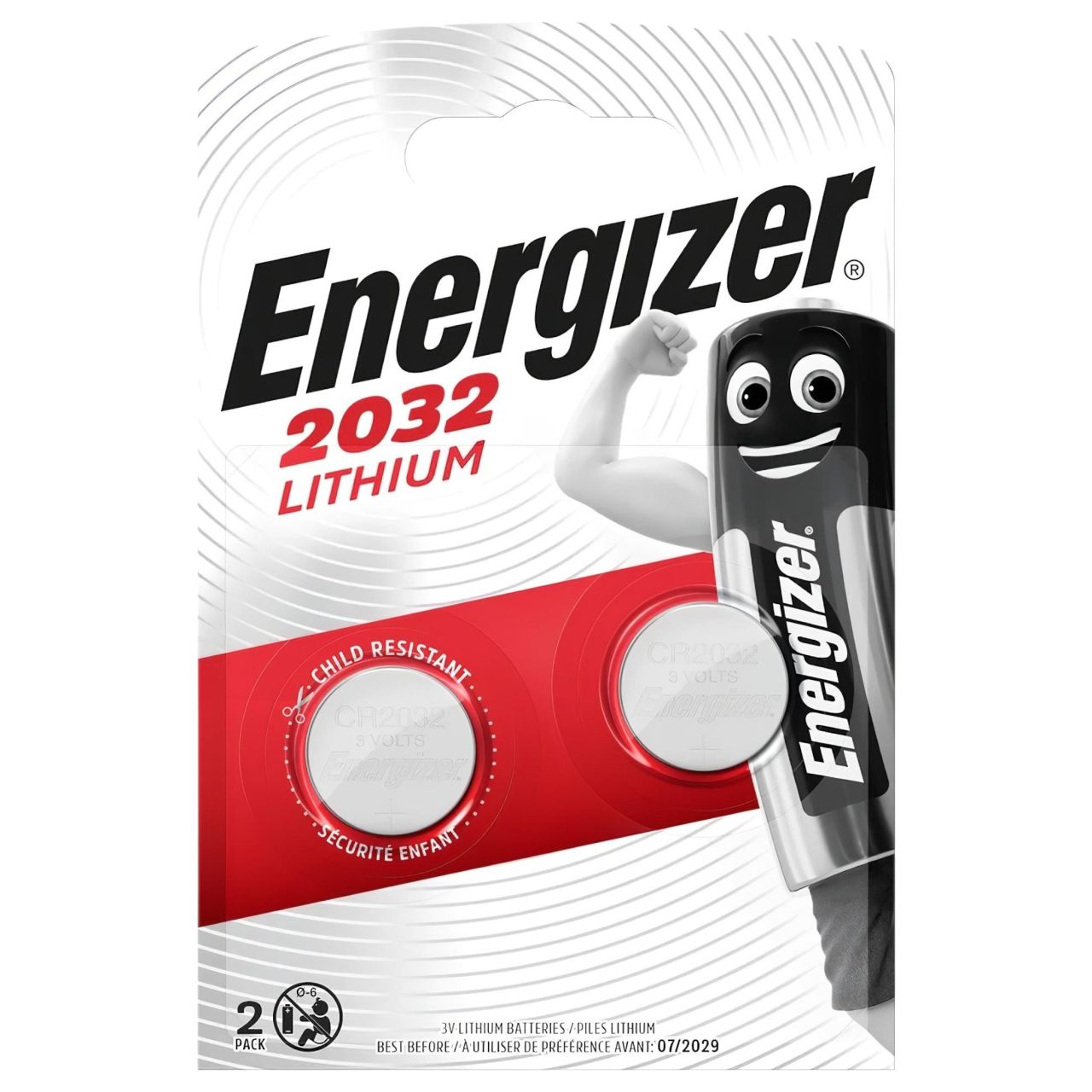 Energizer gombelem - CR2032 (2 db)
